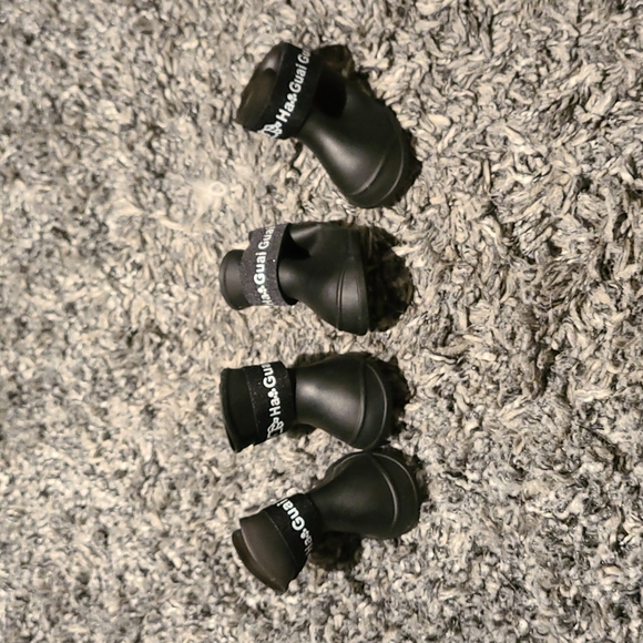 Black Pet Booties - Picture 1 of 5